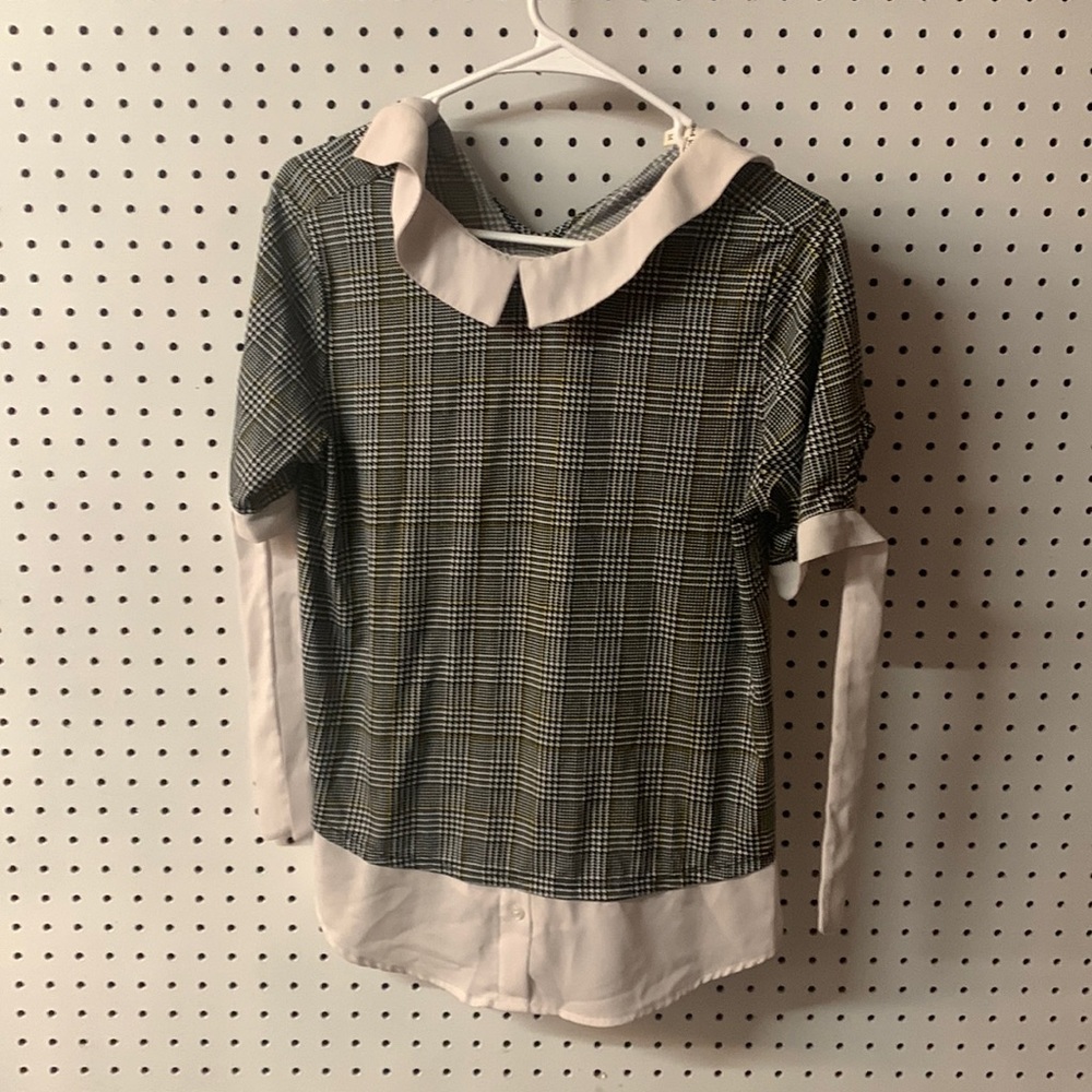 Faith and joy size medium top